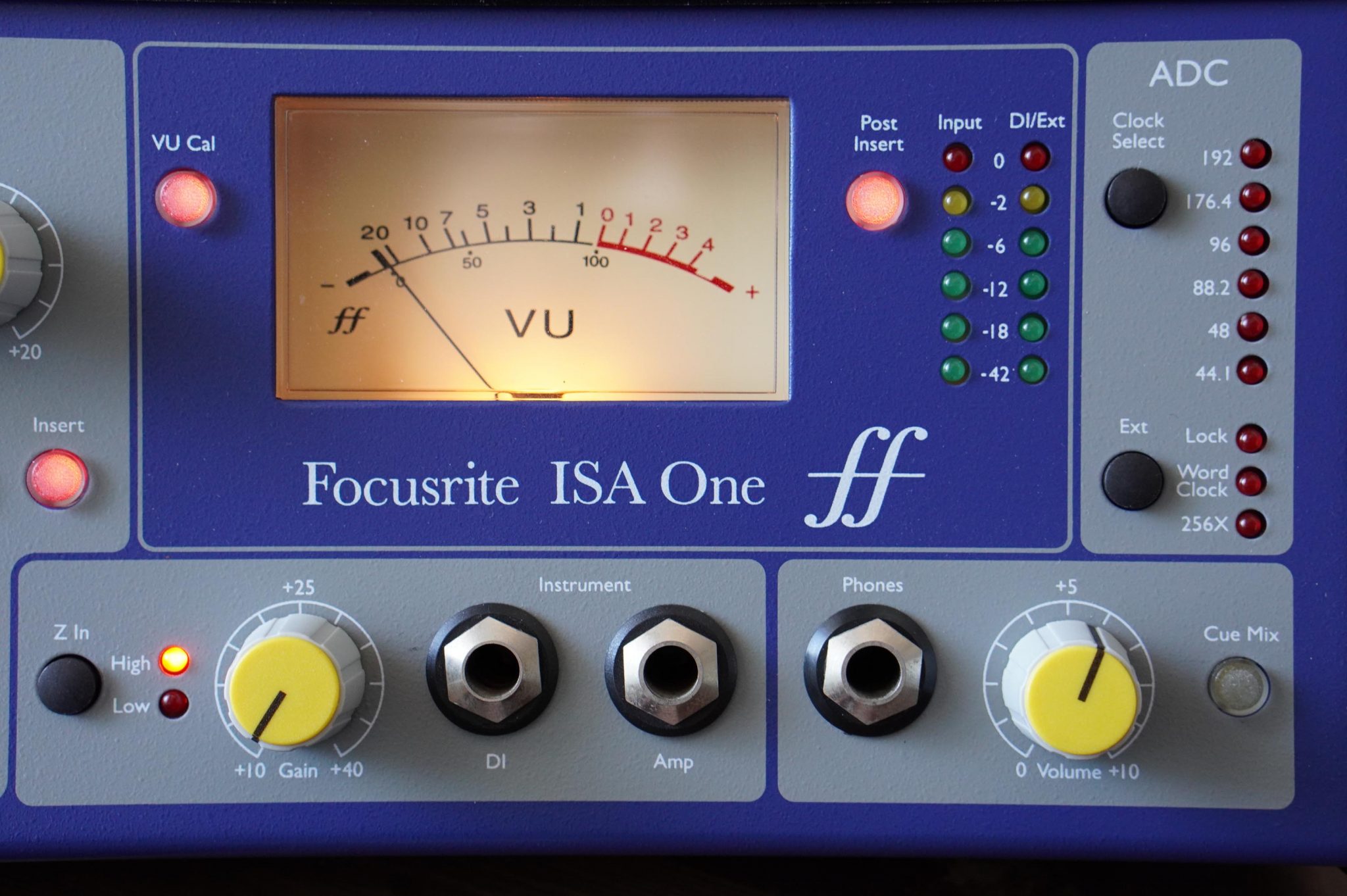 Isa One Rear FOCUSRITE ISA Oneのレビュー!宅録に超おすすめの大定番マイクプリアンプ【音源あり】 | DTM DRIVER!