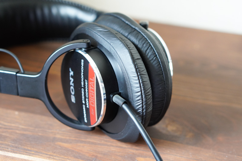 MDR-CD900STの実物写真