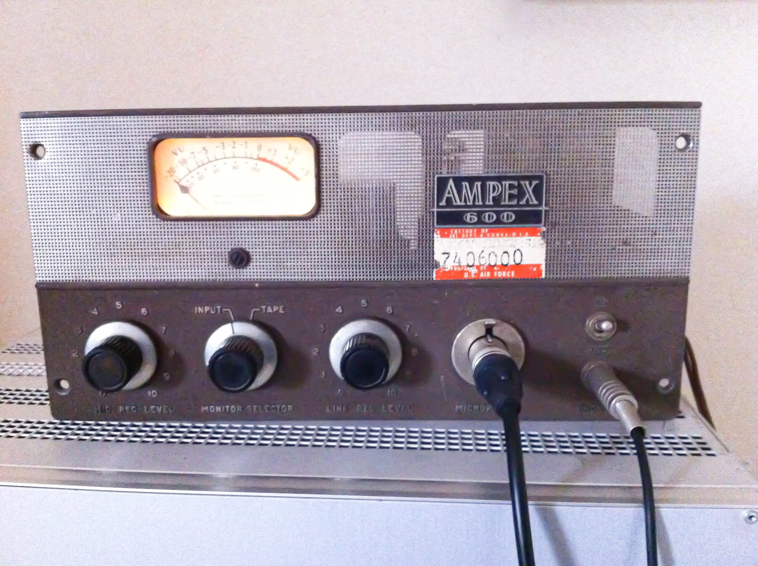 Ampex 601 真空管 マイク プリアンプ アンペックス チューブ